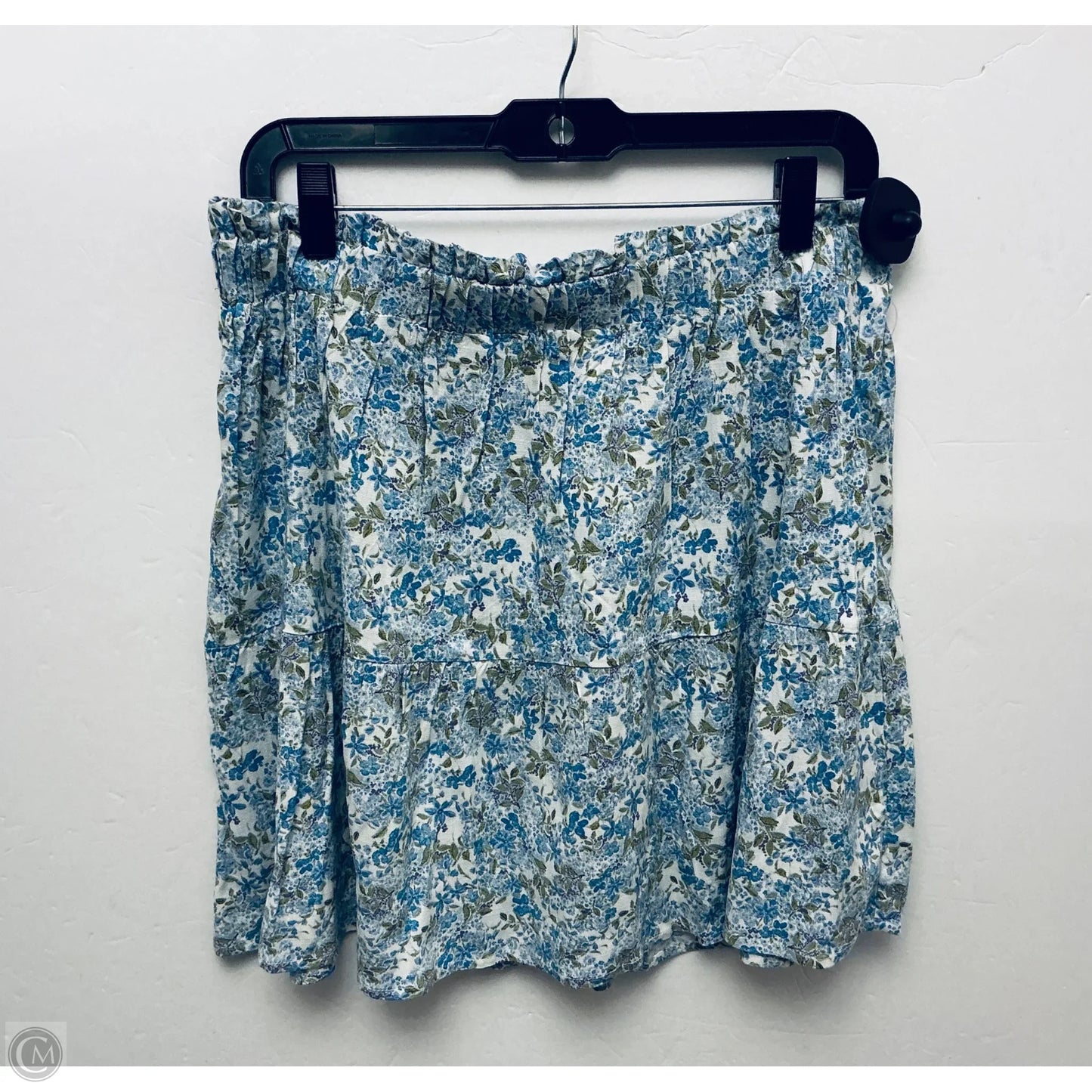 Skirt Mini & Short By Clothes Mentor In Floral Print, Size: Xl
