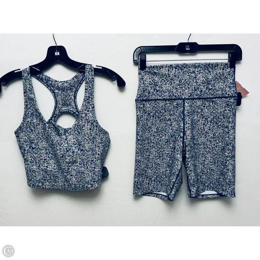 Athletic Shorts 2pc By Sage In Floral Print, Size: M