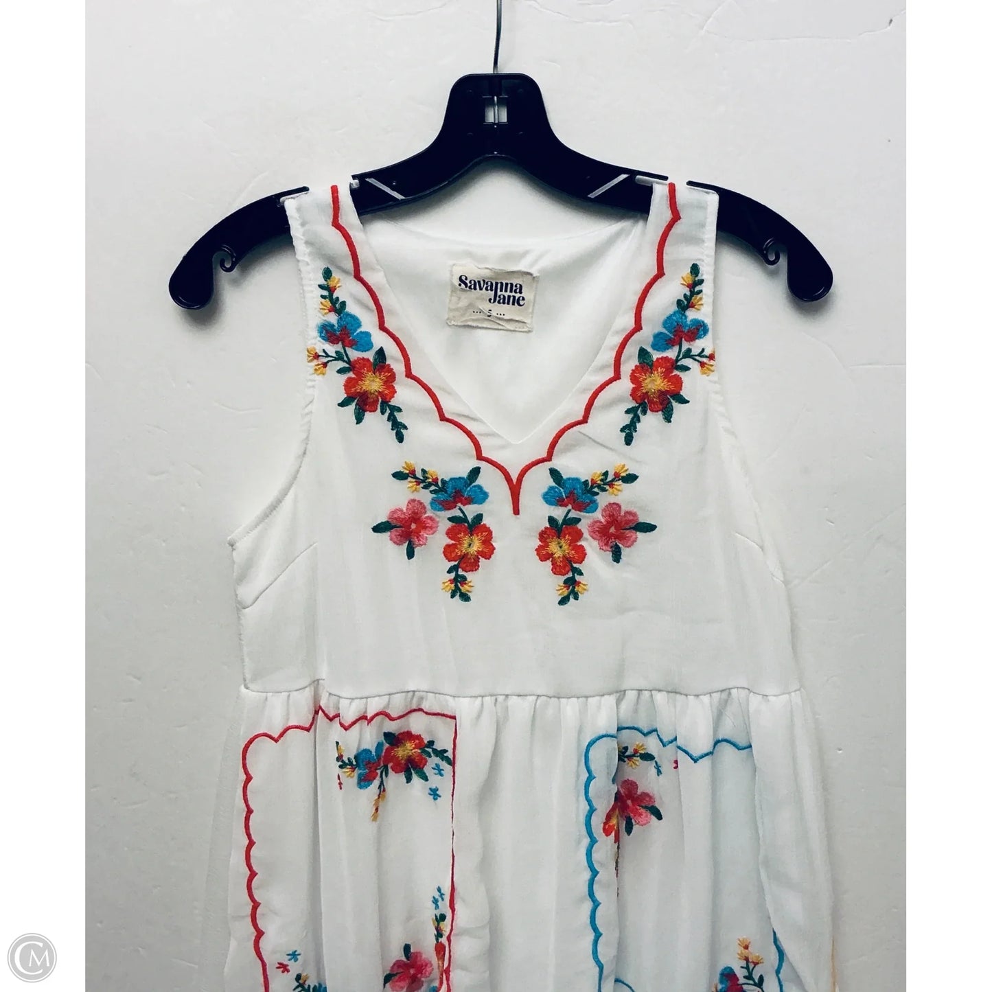Dress Casual Midi By Savanna Jane In White, Size: S