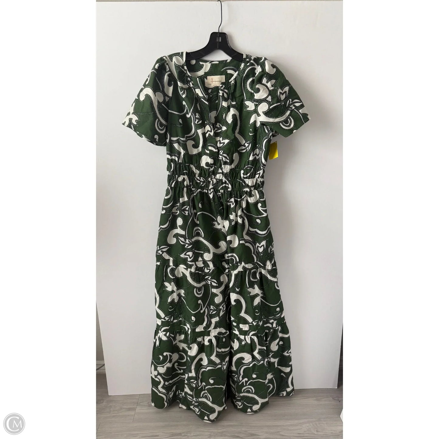 Dress Party Long By Anthropologie In Green, Size: M