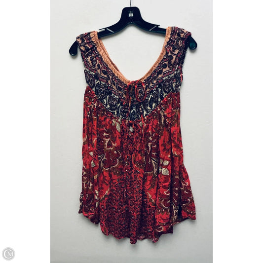 Top Sleeveless By Free People In Multi-colored, Size: M
