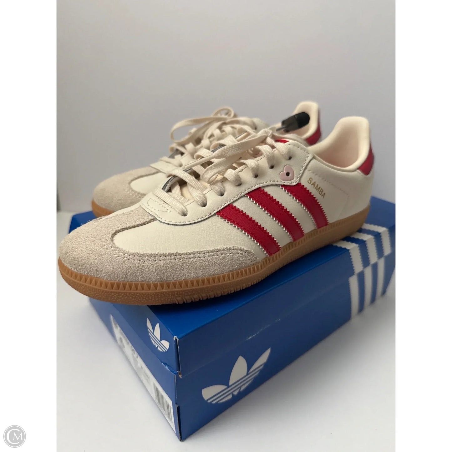 Shoes Athletic By Adidas In Cream, Size: 6