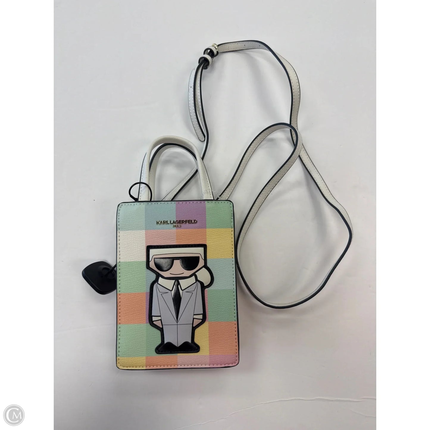 Crossbody Designer By Karl Lagerfeld, Size: Small