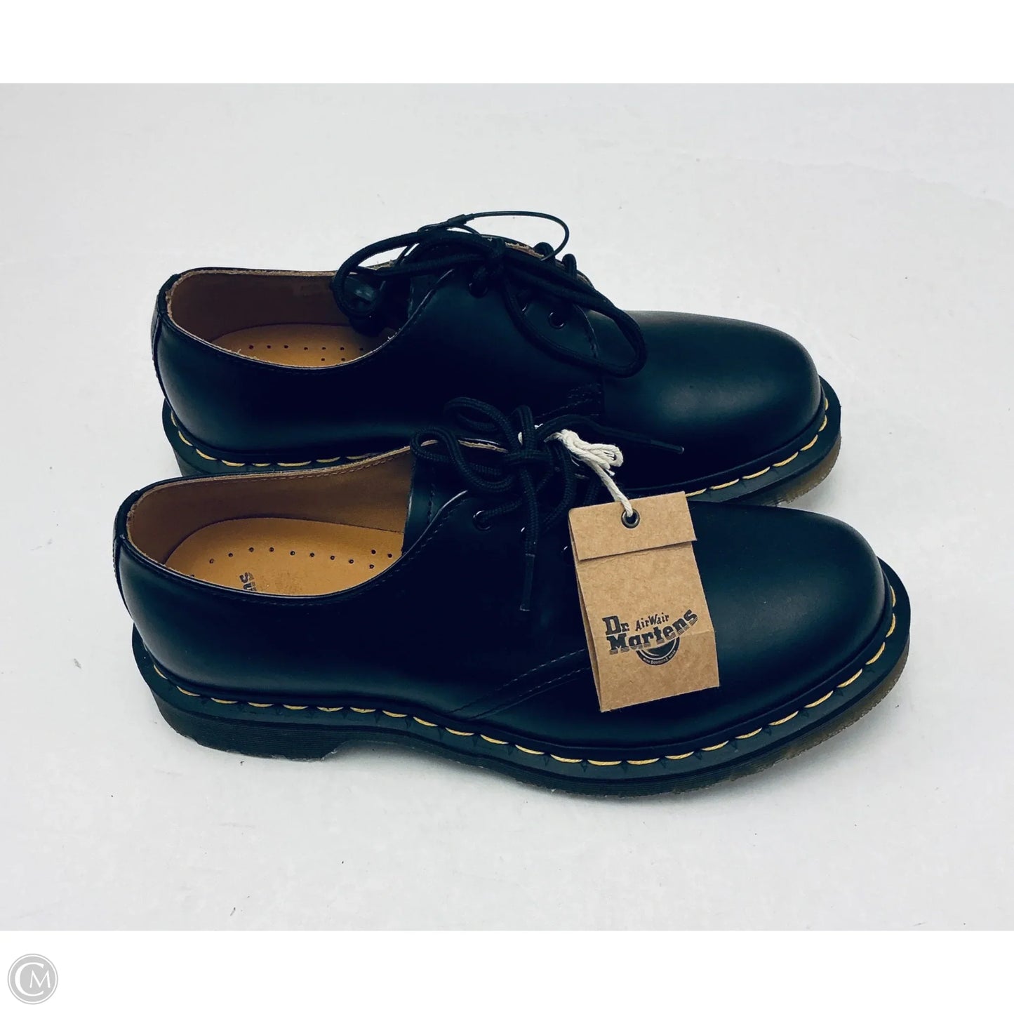Shoes Flats By Dr Martens In Black, Size: 10