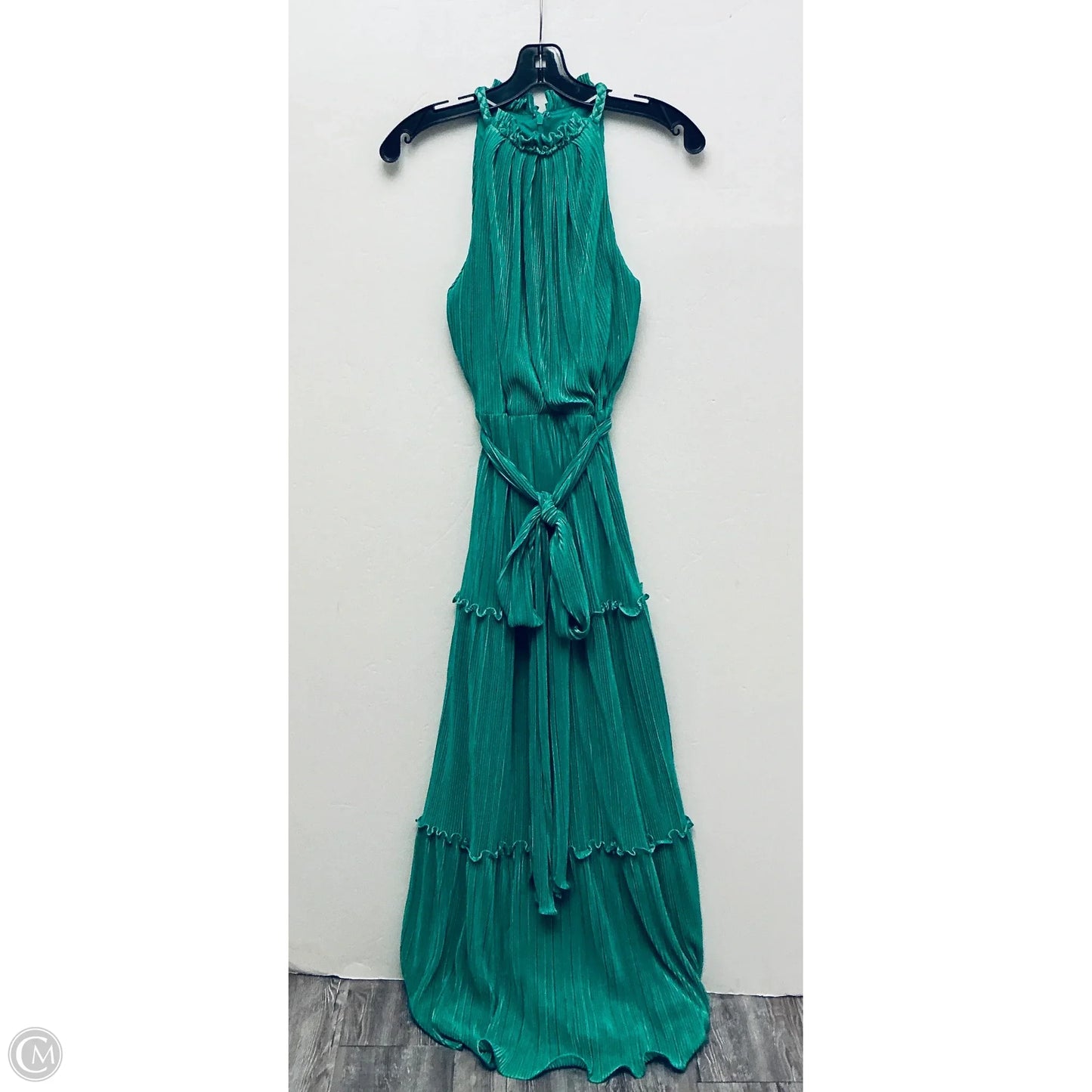 Dress Party Long By Betsy And Adam In Green, Size: 4