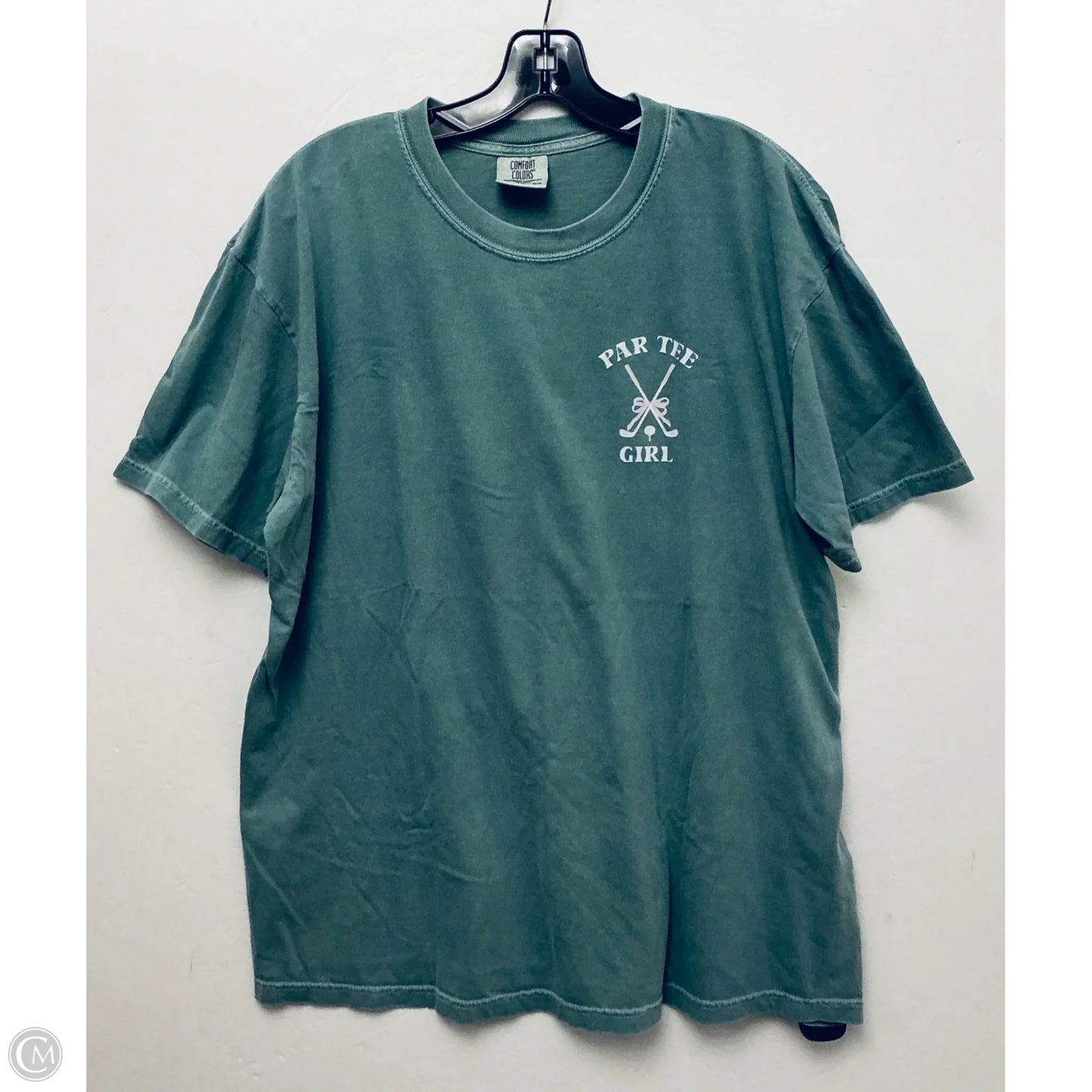 Top Short Sleeve Basic By Clothes Mentor In Green, Size: Xl