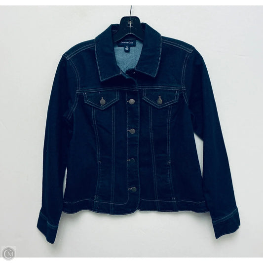 Jacket Denim By Charter Club In Blue Denim, Size: Mp