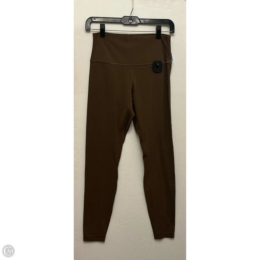 Athletic Leggings By Lululemon In Brown, Size: 8