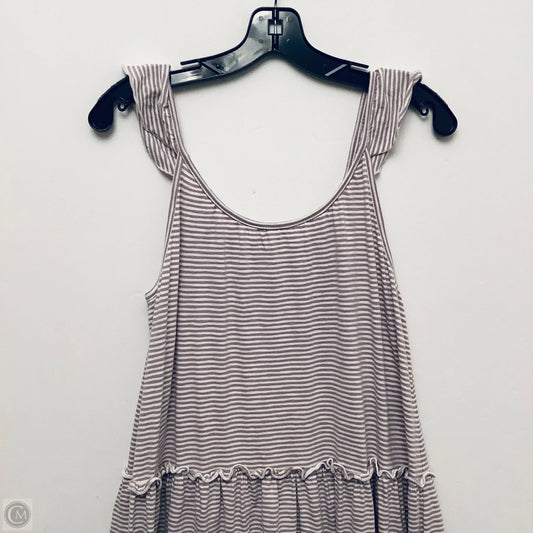 Dress Casual Maxi By Clothes Mentor In Striped Pattern, Size: M
