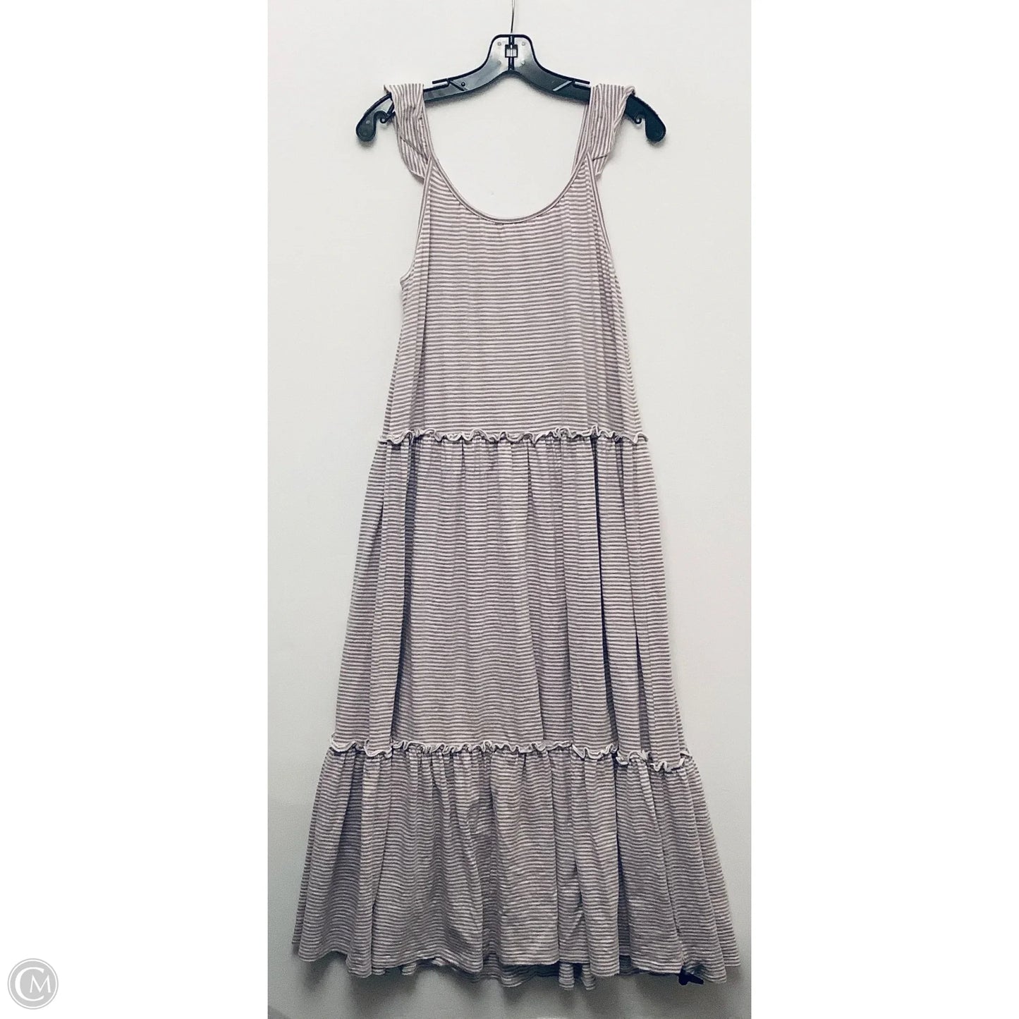 Dress Casual Maxi By Clothes Mentor In Striped Pattern, Size: M
