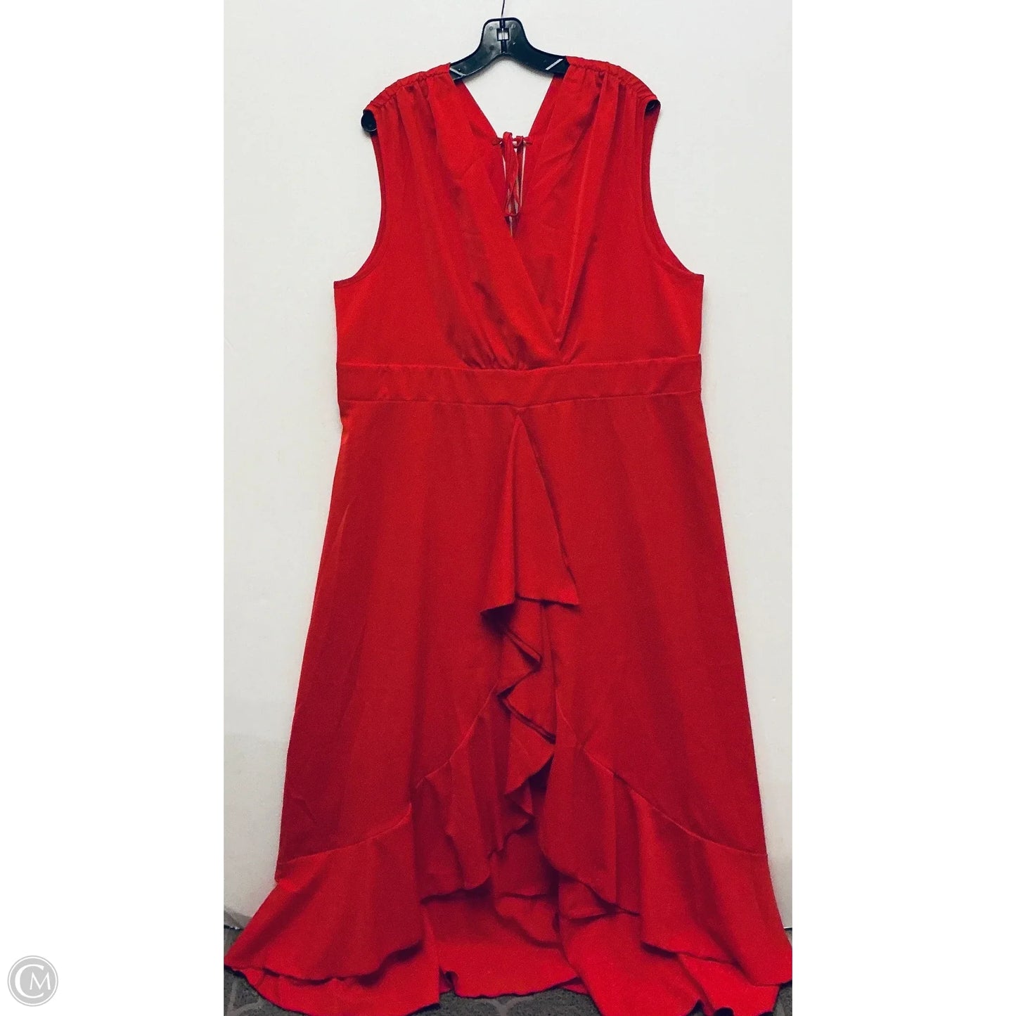 Dress Casual Maxi By Shein In Red, Size: 3x