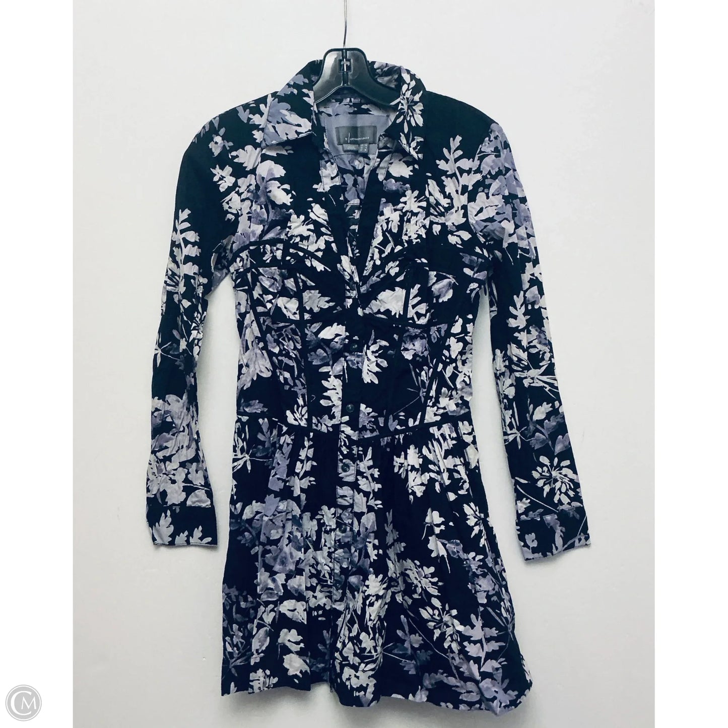 Dress Casual Short By Anthropologie In Floral Print, Size: S