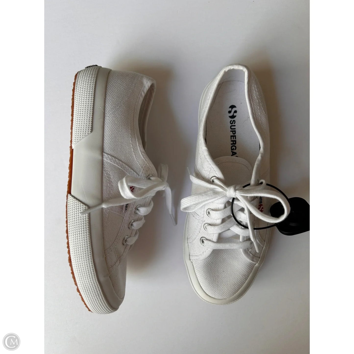 Shoes Sneakers By Superga In White, Size: 7.5