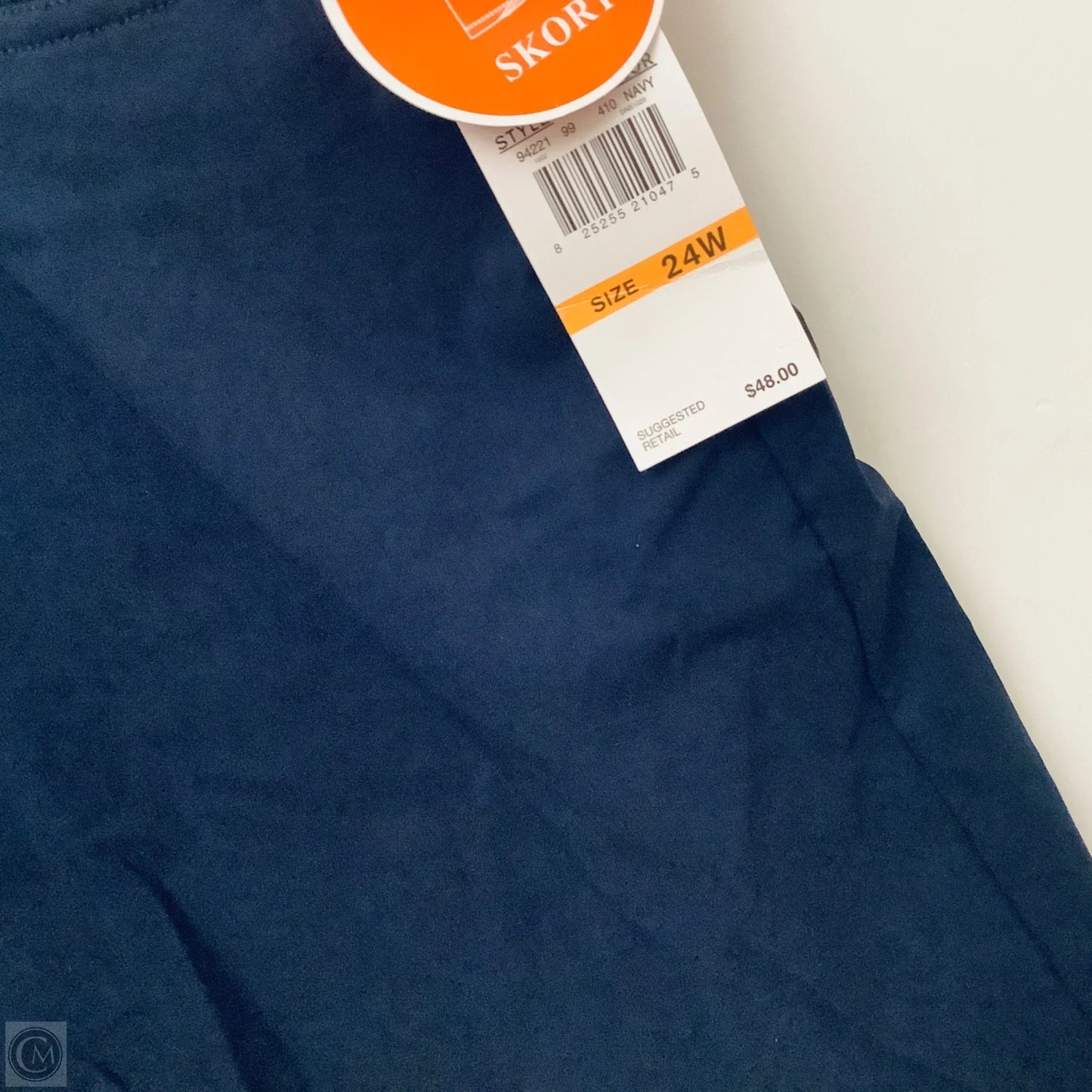 Skort By Clothes Mentor In Navy, Size: 24