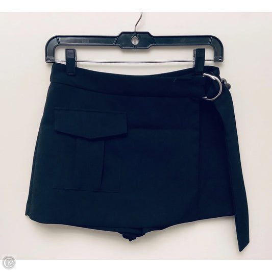 Skort By Zara In Black, Size: Xs