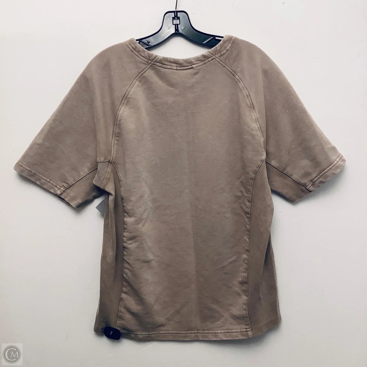 Top Short Sleeve By Gym Shark In Brown, Size: M