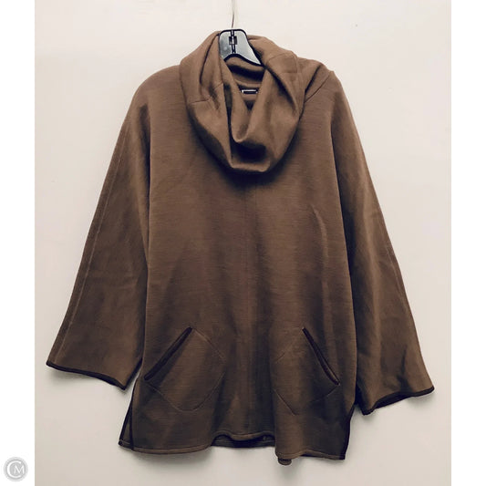 Sweater By Soft Surroundings In Brown, Size: Xl