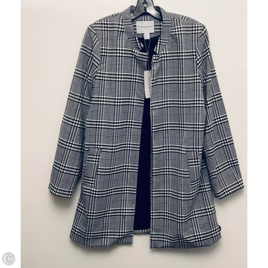 Coat Trench Coat By Carolina Belle In Striped Pattern, Size: Xl