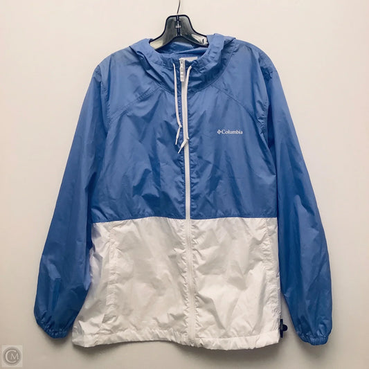 Jacket Windbreaker By Columbia In Purple, Size: 2x