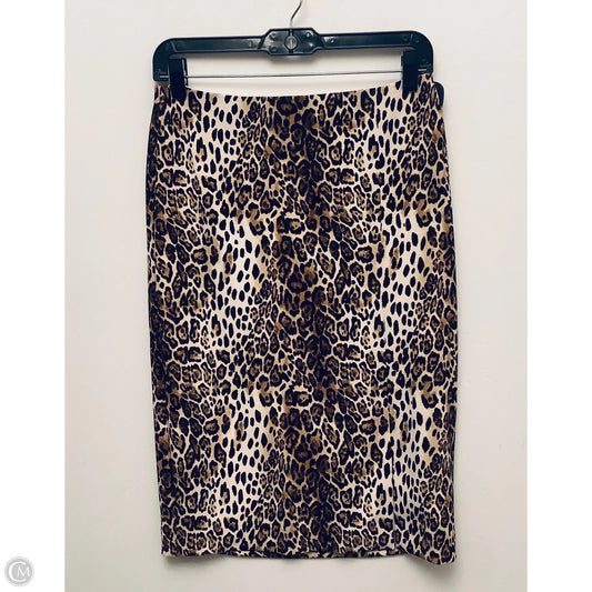 Skirt Mini & Short By White House Black Market In Animal Print, Size: 2