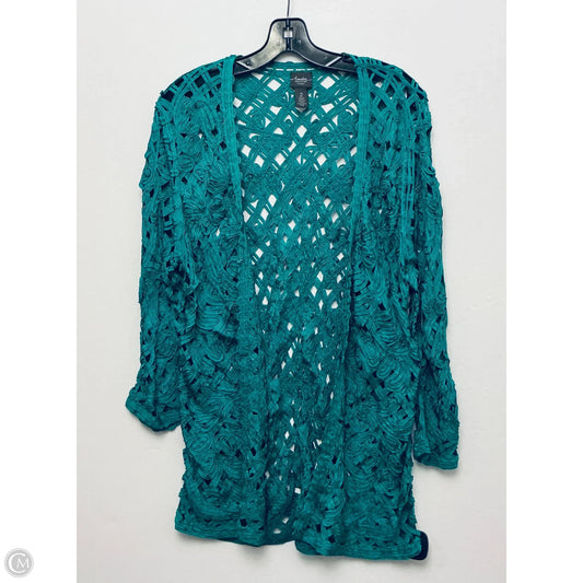 Kimono By Chicos In Green, Size: L