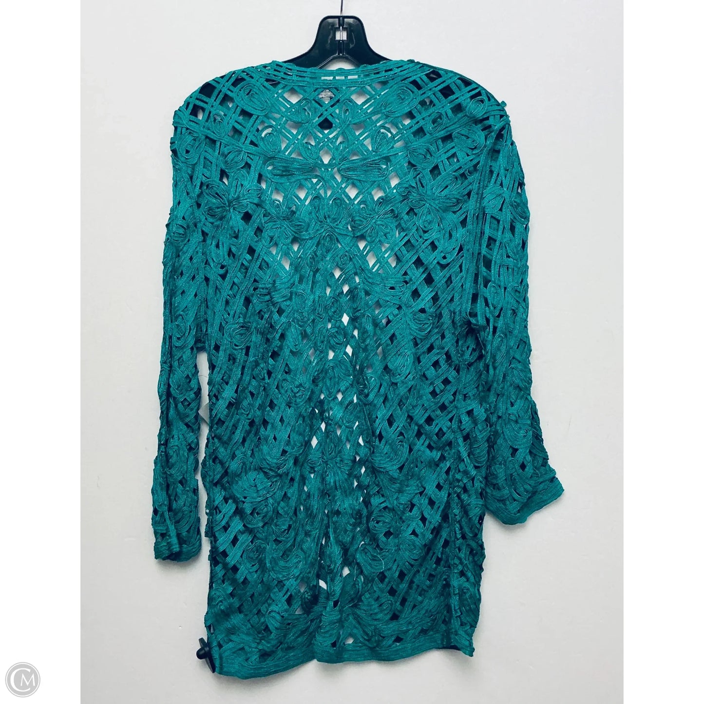 Kimono By Chicos In Green, Size: L