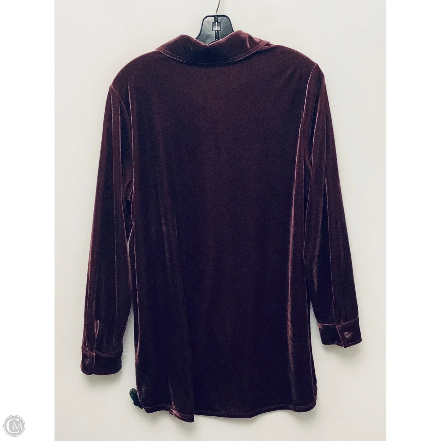 Top Long Sleeve By Soft Surroundings In Red, Size: M