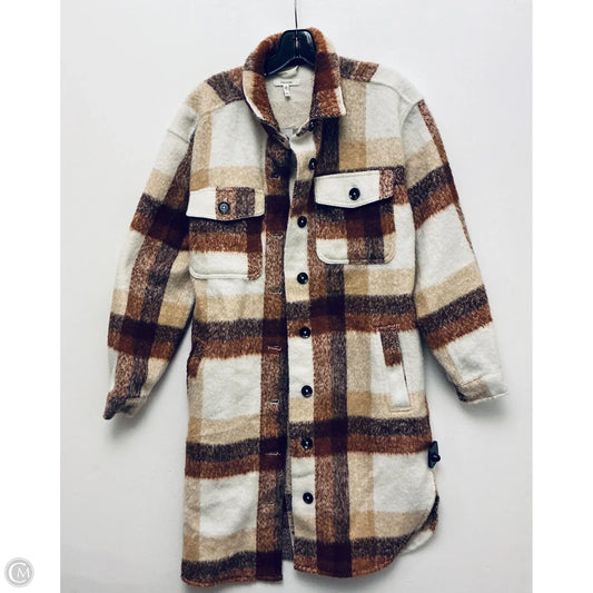 Jacket Other By Maurices In Brown & Cream, Size: Xs