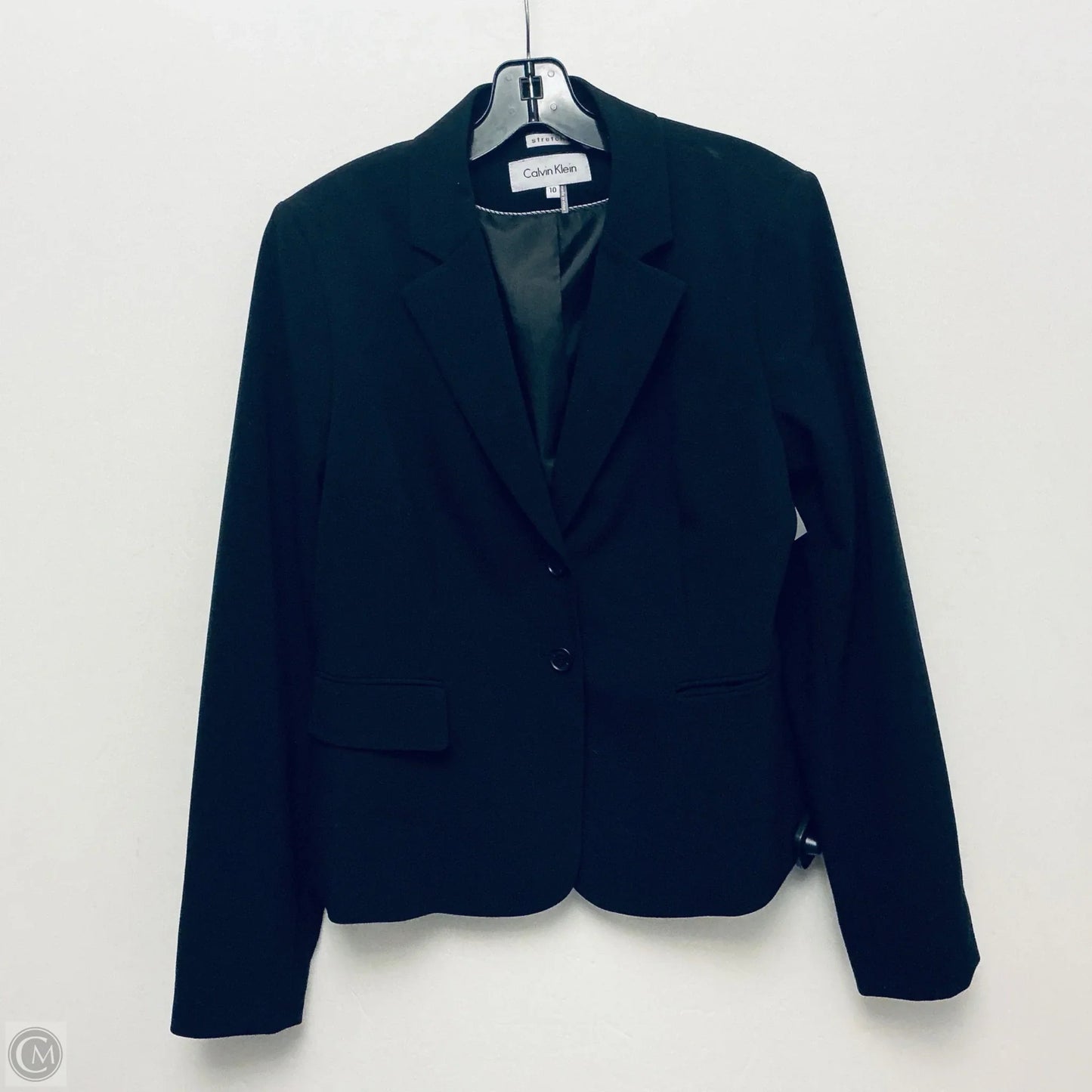 Blazer By Calvin Klein In Black, Size: M