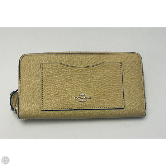 Wallet Designer By Coach, Size: Large