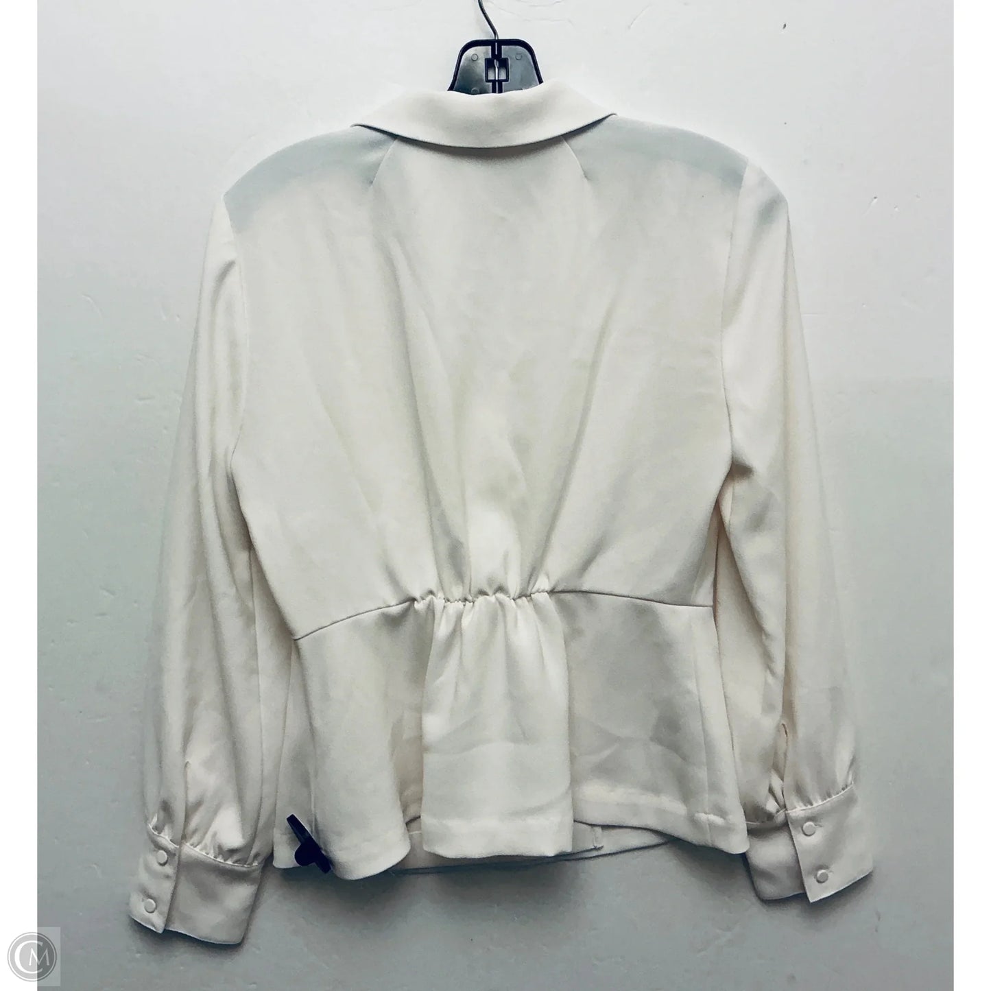 Top Long Sleeve By J. Crew In White, Size: S