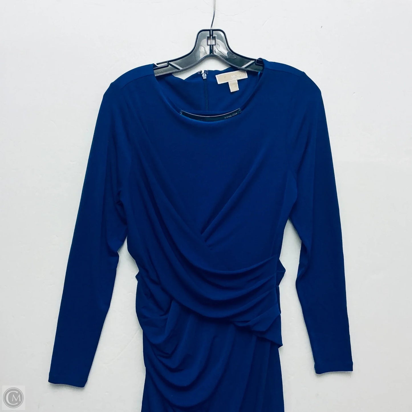 Dress Designer By Michael Kors In Blue, Size: M