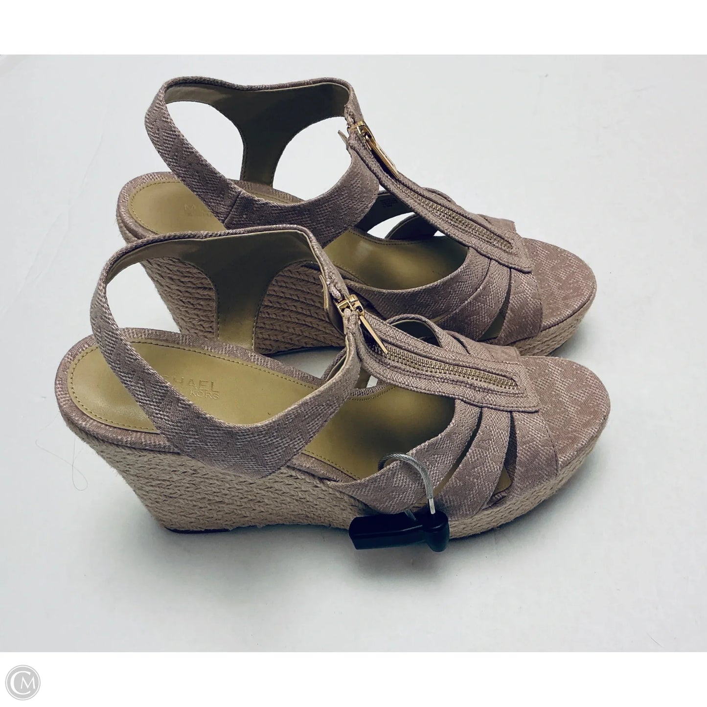 Sandals Designer By Michael Kors In Brown, Size: 9.5