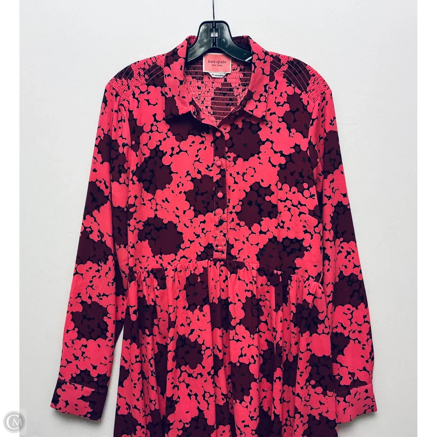 Dress Designer By Kate Spade In Floral Print, Size: Xl