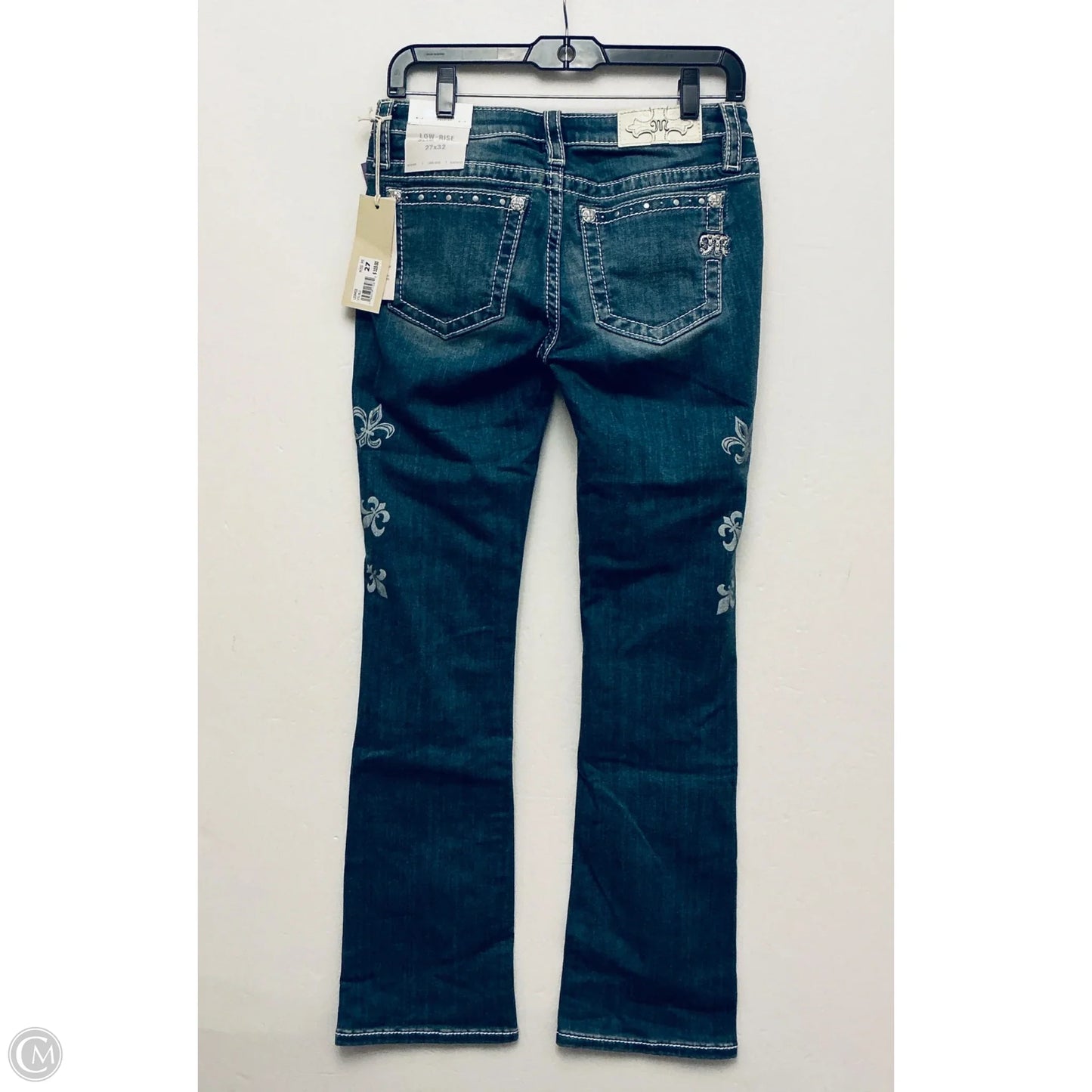 Jeans Boot Cut By Miss Me In Blue Denim, Size: 4