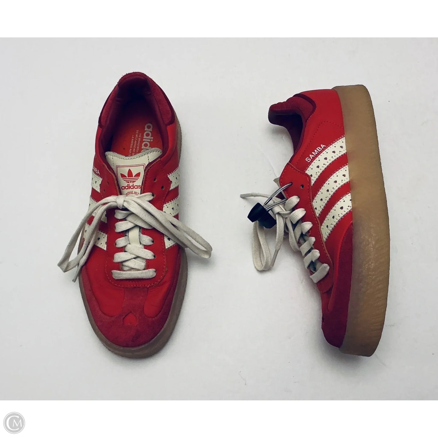 Shoes Sneakers By Adidas In Red, Size: 8