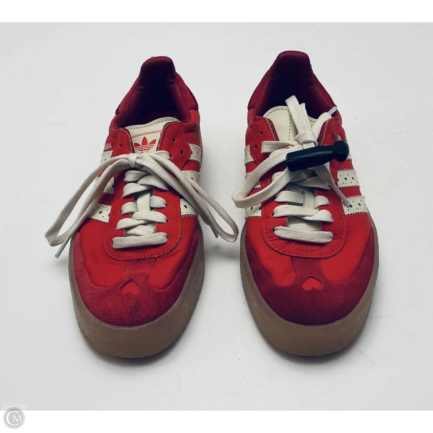 Shoes Sneakers By Adidas In Red, Size: 8