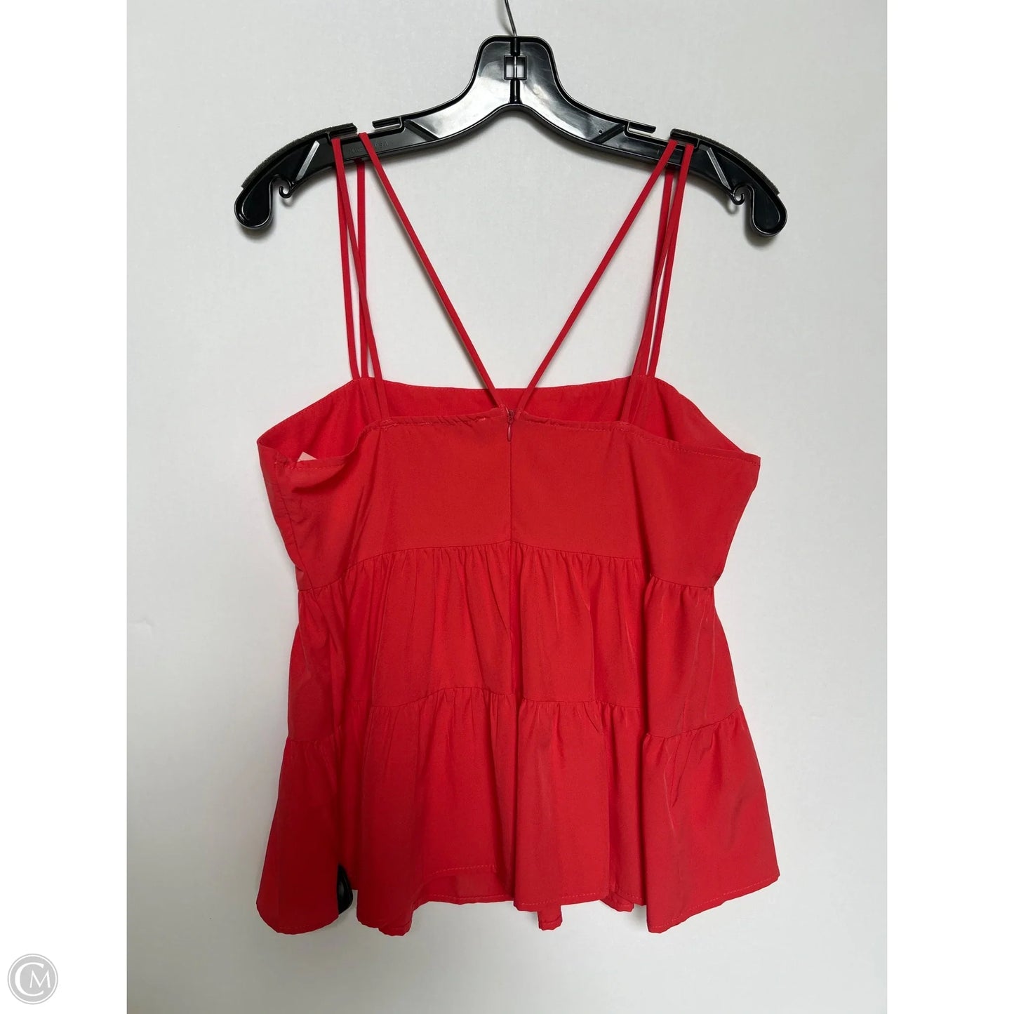 Top Sleeveless By Mittoshop In Red, Size: M