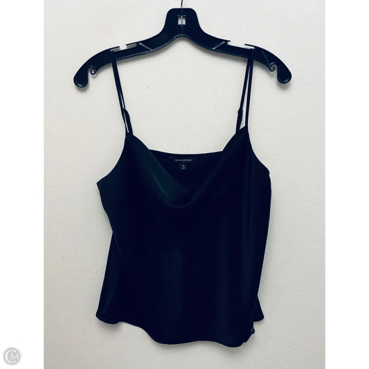 Top Sleeveless By Banana Republic In Black, Size: M