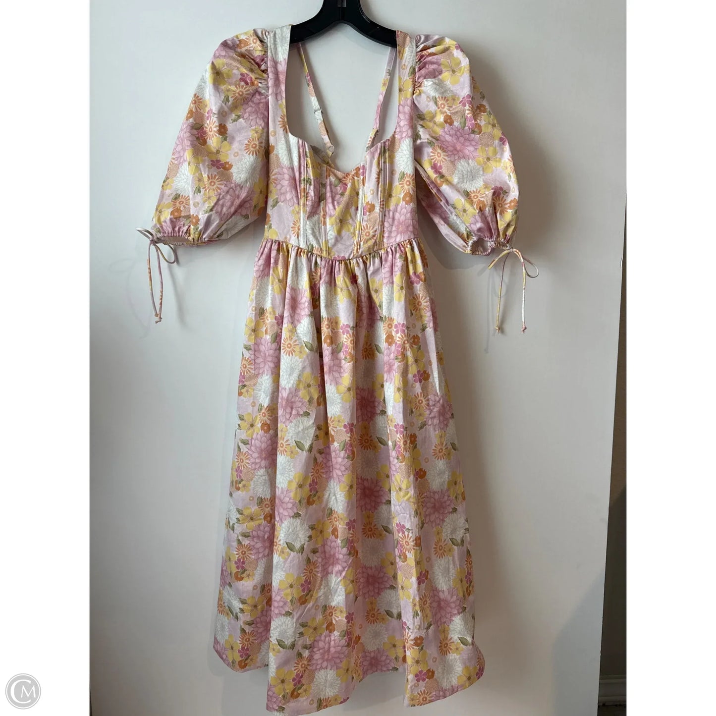 Dress Casual Midi By For Love & Lemons In Floral Print, Size: Xs