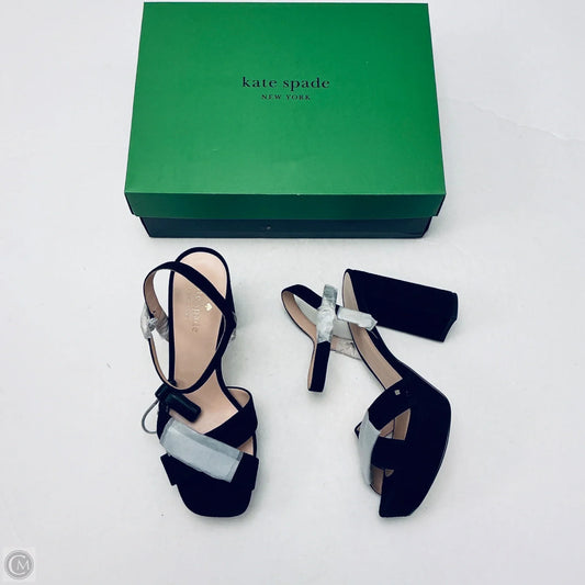 Shoes Designer By Kate Spade In Black, Size: 8