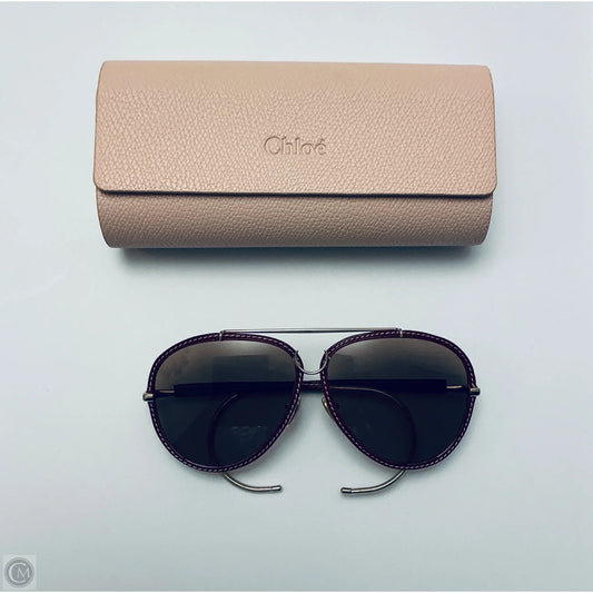 Sunglasses Luxury Designer By Chloe, Size: