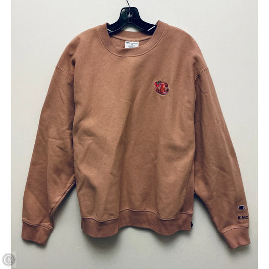 Sweatshirt Crewneck By Champion In Pink, Size: 2x