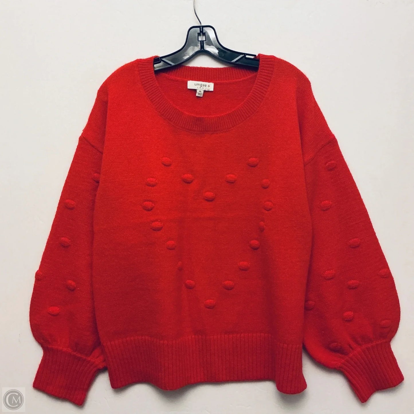 Sweater By Umgee In Red, Size: 1x