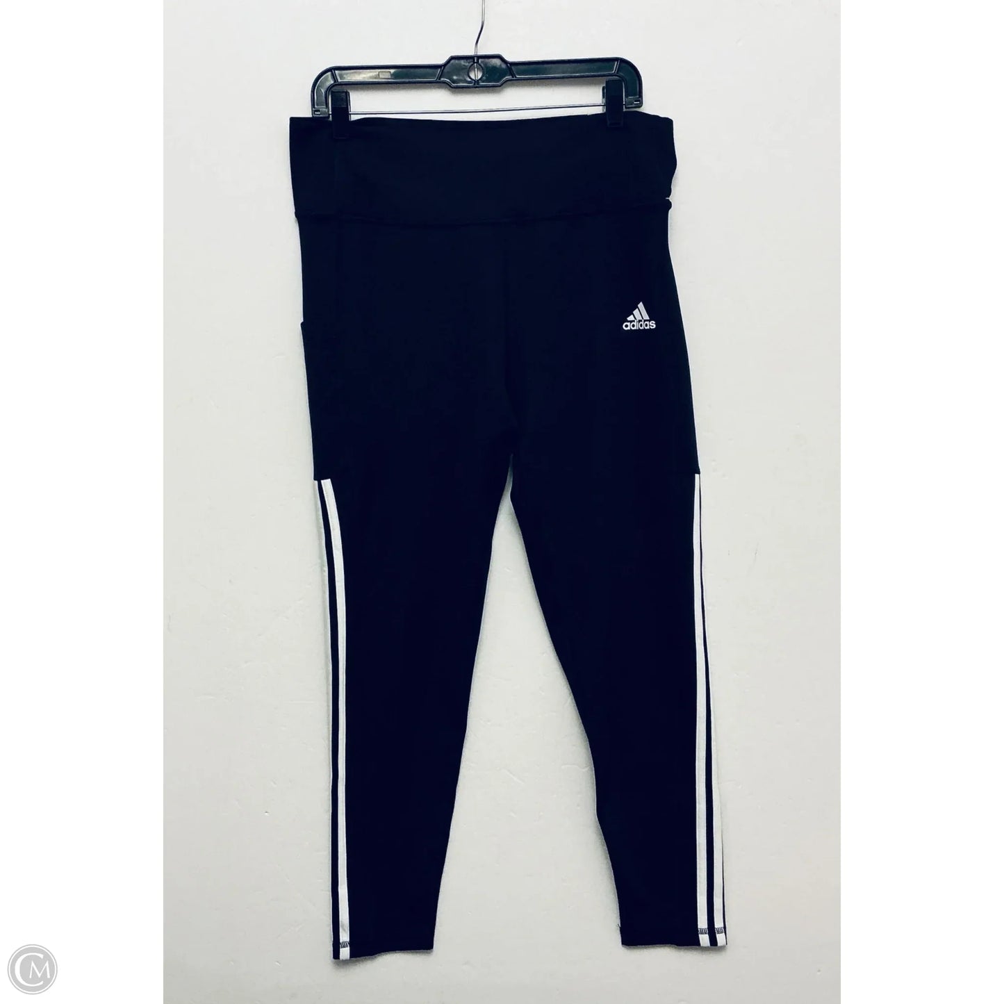 Athletic Pants By Adidas In Black, Size: 2x