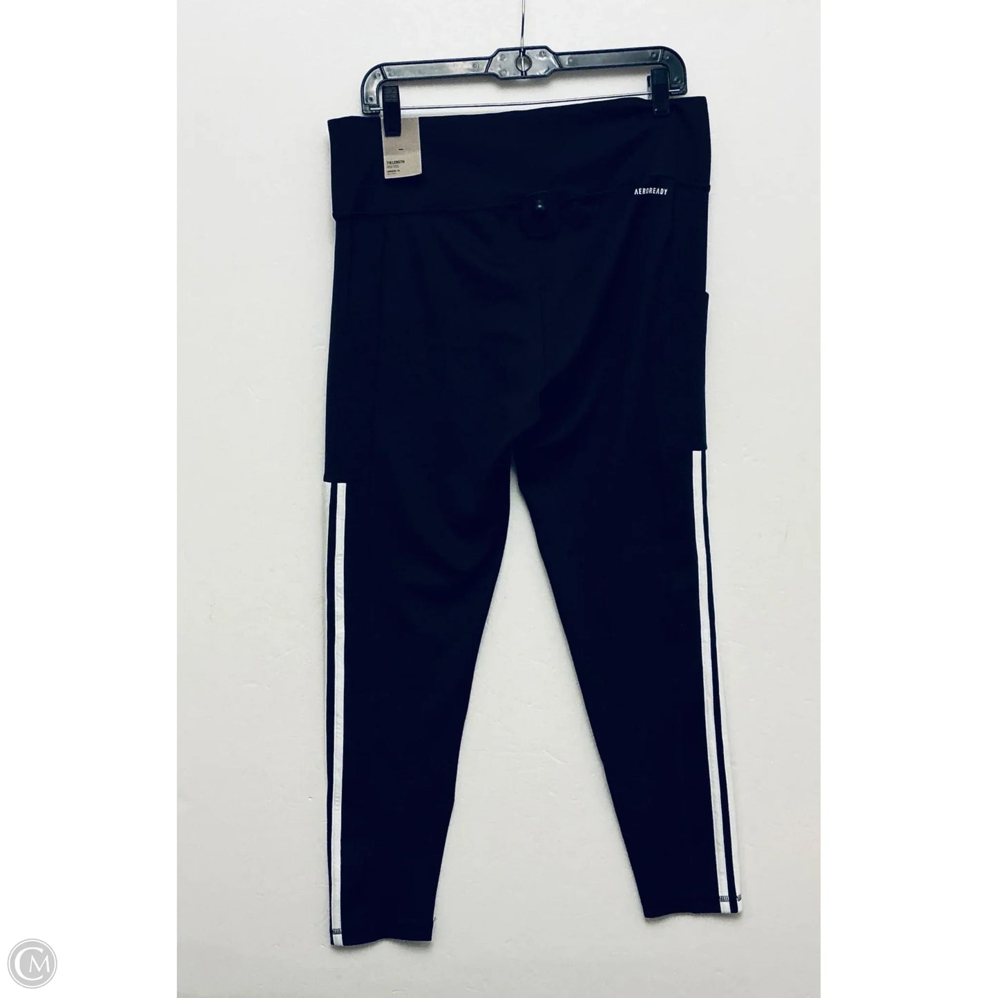 Athletic Pants By Adidas In Black, Size: 2x