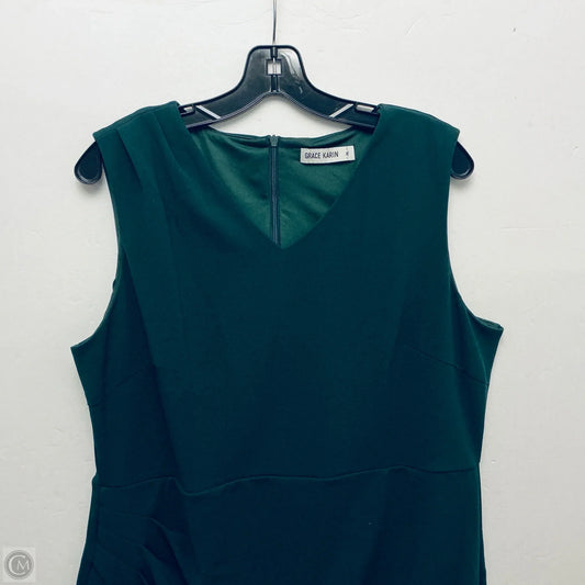Dress Work By Grace Karin In Green, Size: Xl