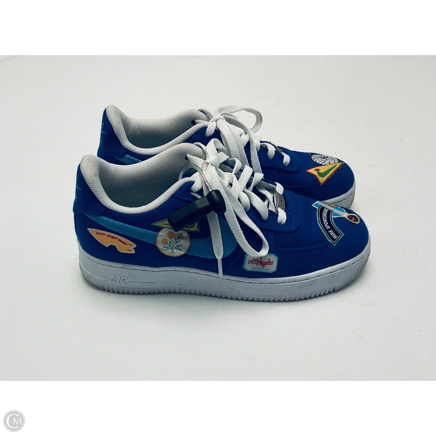 Shoes Sneakers By Nike In Blue, Size: 8