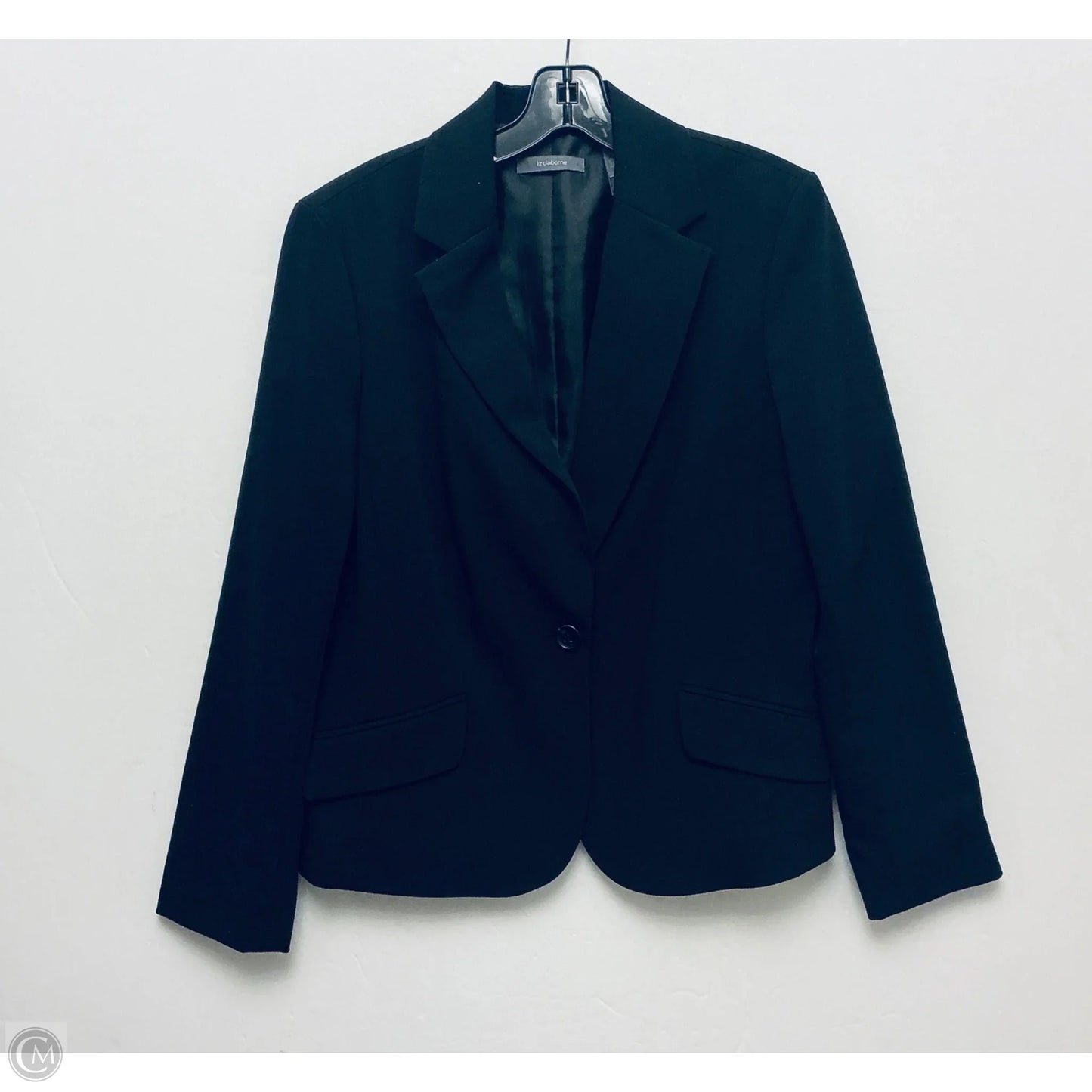 Blazer By Liz Claiborne In Black, Size: 14