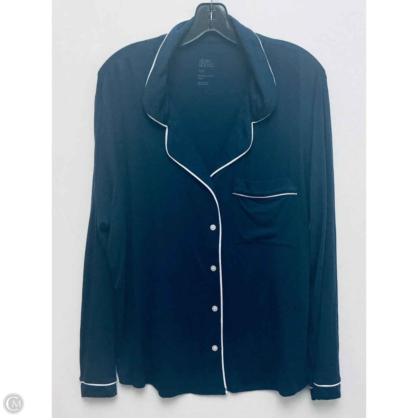 Pajamas 2pc By Stars Above In Navy, Size: Xxl